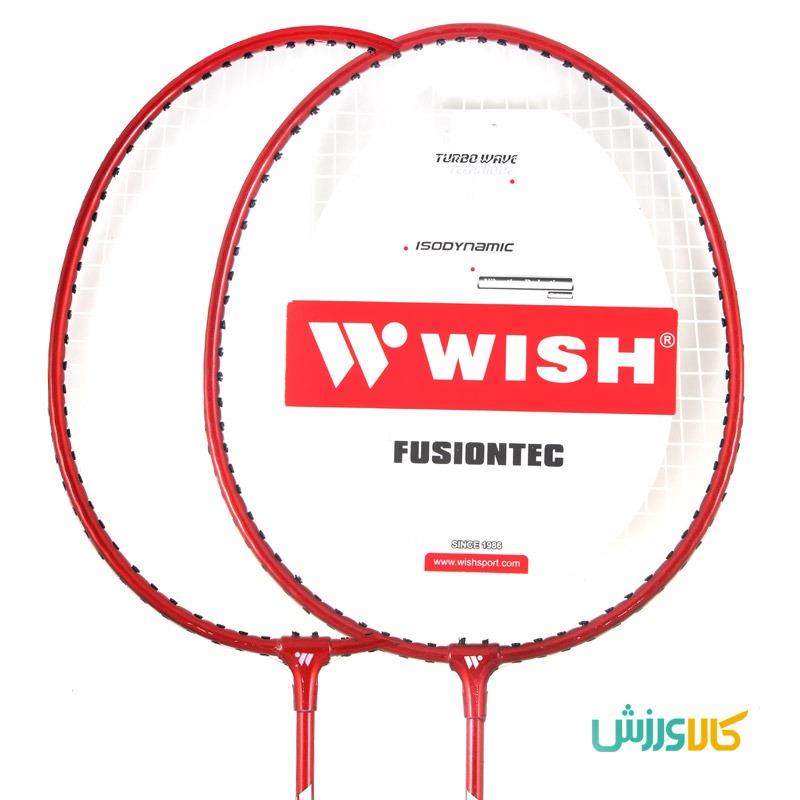 راکت بدمینتون جفتی ویش 750 Wish Badminton Racket 