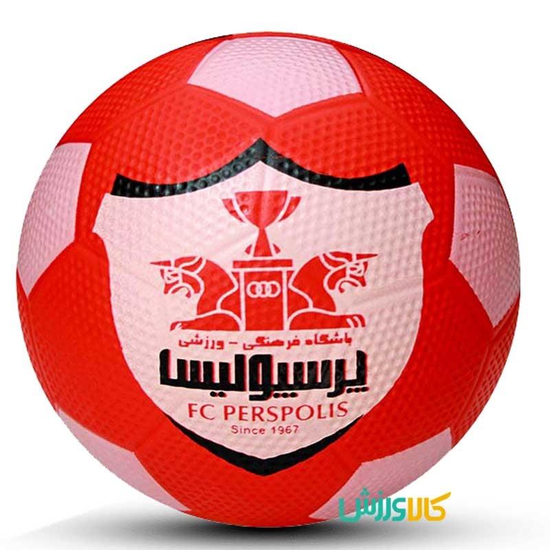 توپ فوتبال لاستیکی بتا طرح پرسپولیسBeta Football Ball Persepolis