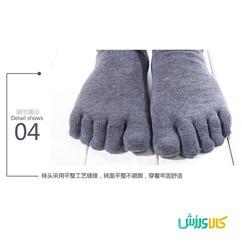 جوراب یوگا و پیلاتس ضد لغزش جلو بستهYoga Socks  thumb 9693