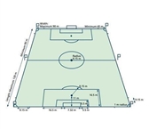 ابعاد زمین فوتبال؛ طول و عرض زمین فوتبال استاندارد