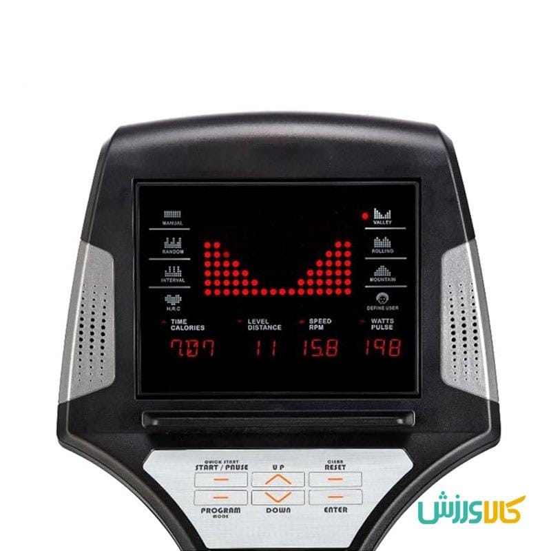 دوچرخه ثابت باشگاهی نشسته اس ای جی BG-7201 تصویر نمایشگر
