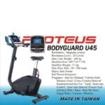 دوچرخه ثابت باشگاهی پروتئوس BODYGUARD-U45 تصویر 2