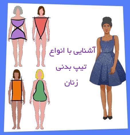 آشنایی با انواع تیپ بدنی خانم ها، برنامه ورزشی و رژیم مخصوص