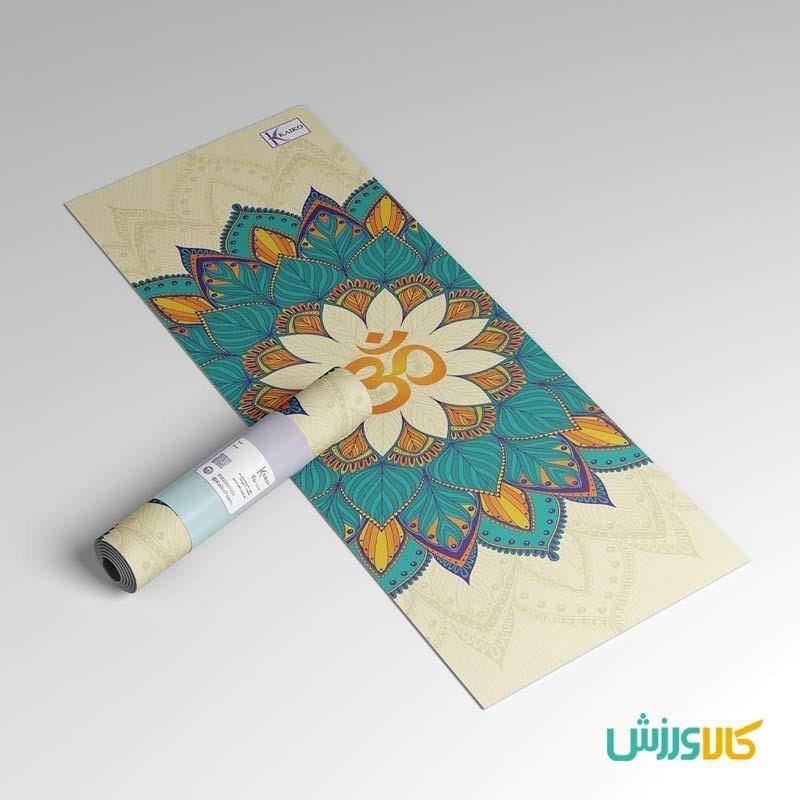 مت یوگا روکش دار پارچه ای اعلاء 009