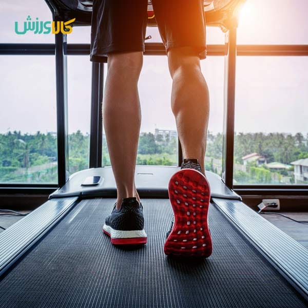 کالریسوزی دویدن و پیادهروی روی تردمیل