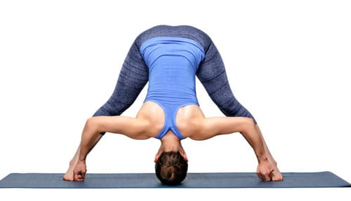 Prasarita Padottanasana (حرکت خم به جلو با پاهای باز) – پراساریتا پادتان آسانا