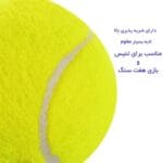 توپ تنیس SWDON 919 بسته 1 عددی تصویر 2