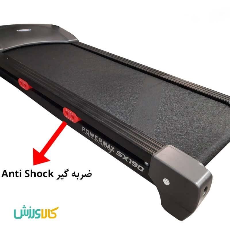 تردمیل خانگی چندکاره پاورمکس SX190 تصویر 2