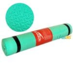 مت یوگا 6 میلی متری کاور دار فیروزه ای