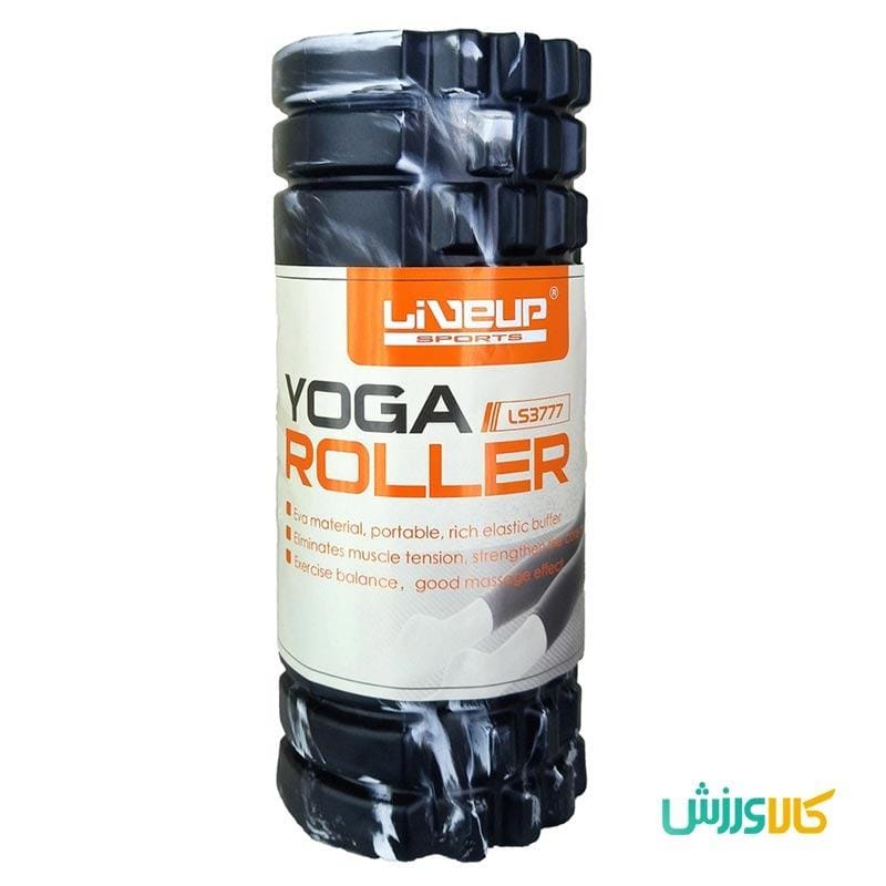 فوم رولر یوگا مدل لیوآپ LS3777 مشکی